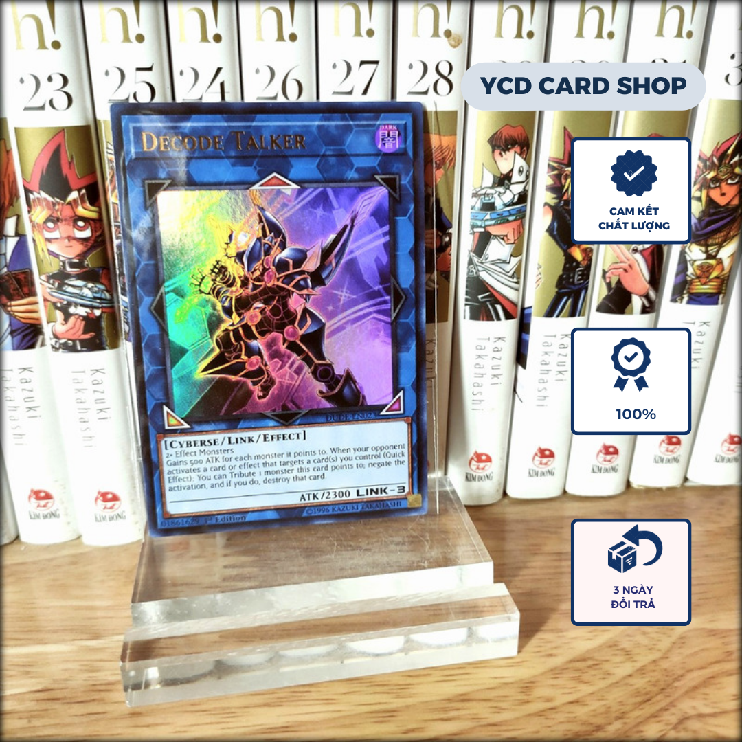 [YCD Shop] Thẻ bài yugioh chính hãng Decode Talker – Ultra Rare