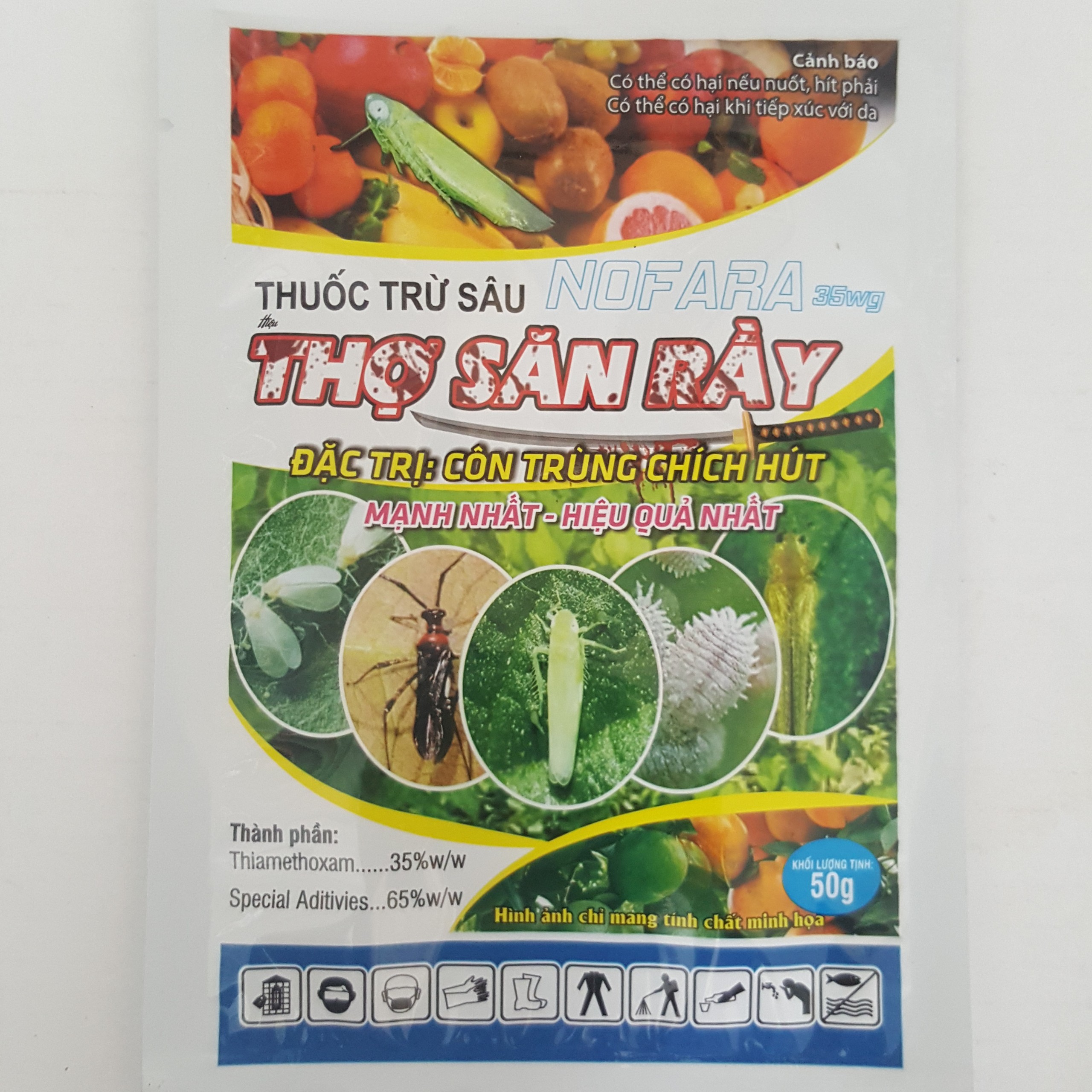 Th.uốc đặc trừ rầy - thợ săn rầy - 50gr