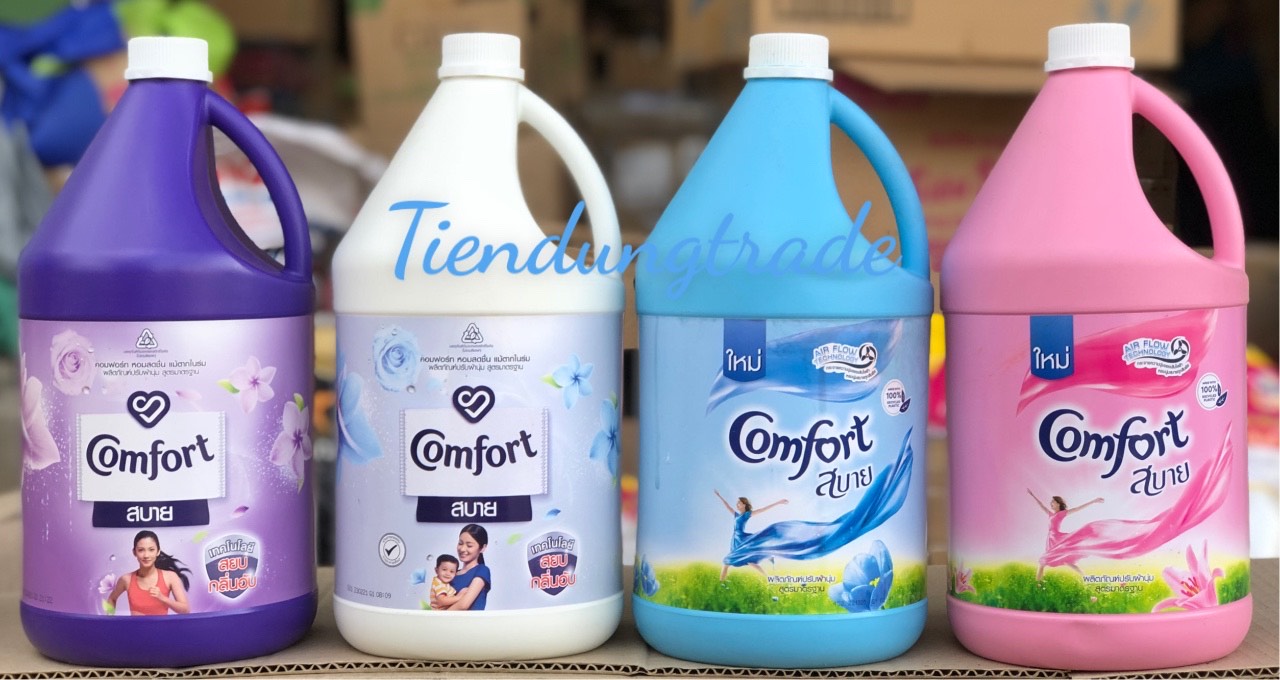 [NEW] Nước xả vải Comfort Thái 3.6 Lít MÀU XANH
