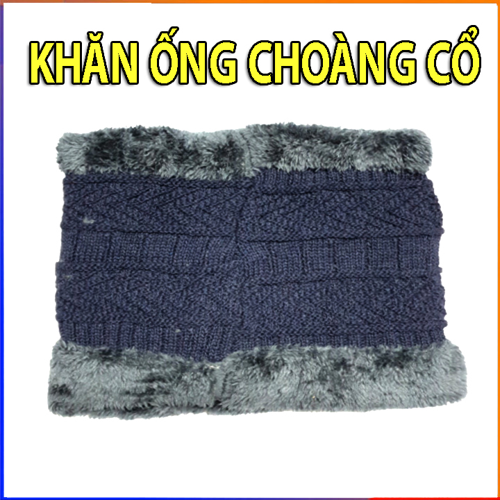 Mũ Len Trùm Đầu Nam Nữ Kèm Khăn Quàng Cổ Cho Mọi Lứa Tuổi - 6