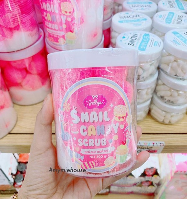 Snail Candy Scrub - Tẩy Tế Bào Chết + Mặt Nạ + Dưỡng Da ( Dành Cho Body )