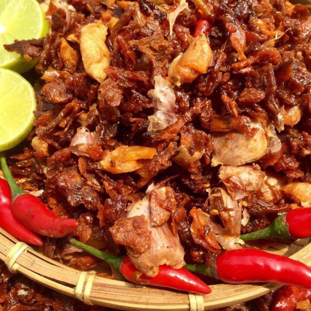 Khô bò vụn rim tỏi ớt