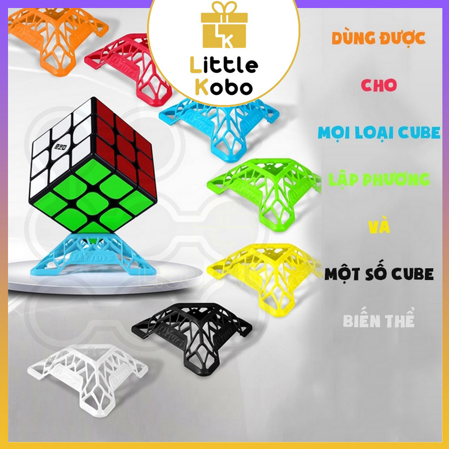 đế kê rubik dna qiyi cube stand cubestand đế trưng bày rubic đồ chơi trí 1