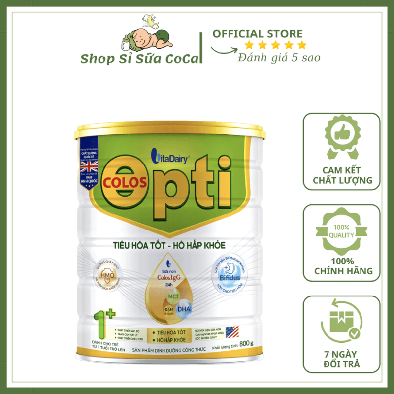 Sữa colos opti 1+ 800gr
