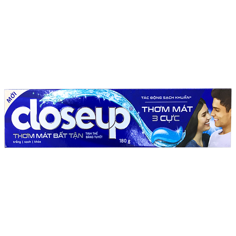 Kem đánh răng Closeup 3 cực thơm mát 180g