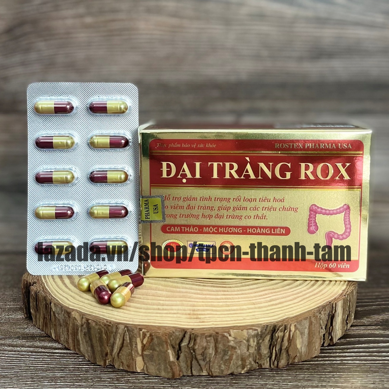 Viên uống ĐẠI TRÀNG HD hỗ trợ giảm viêm đại tràng – Hộp 30 viên