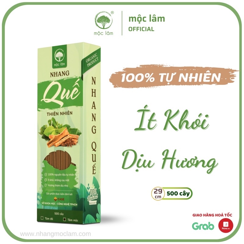 ✌▩✐ [ỘP 500cây] Nhng Quế hiên ên MỘ LÂM 29cm - Nhng ạch - Ít hói - ương thơm thnh dịu