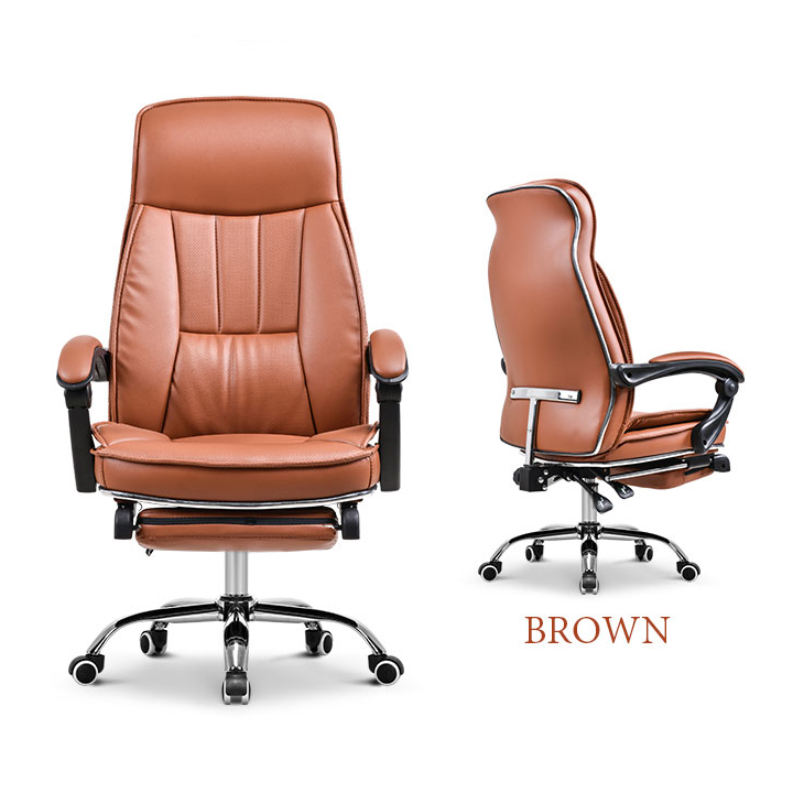 Ghế da văn phòng cao cấp , Ghế da có gác chân nằm ngủ