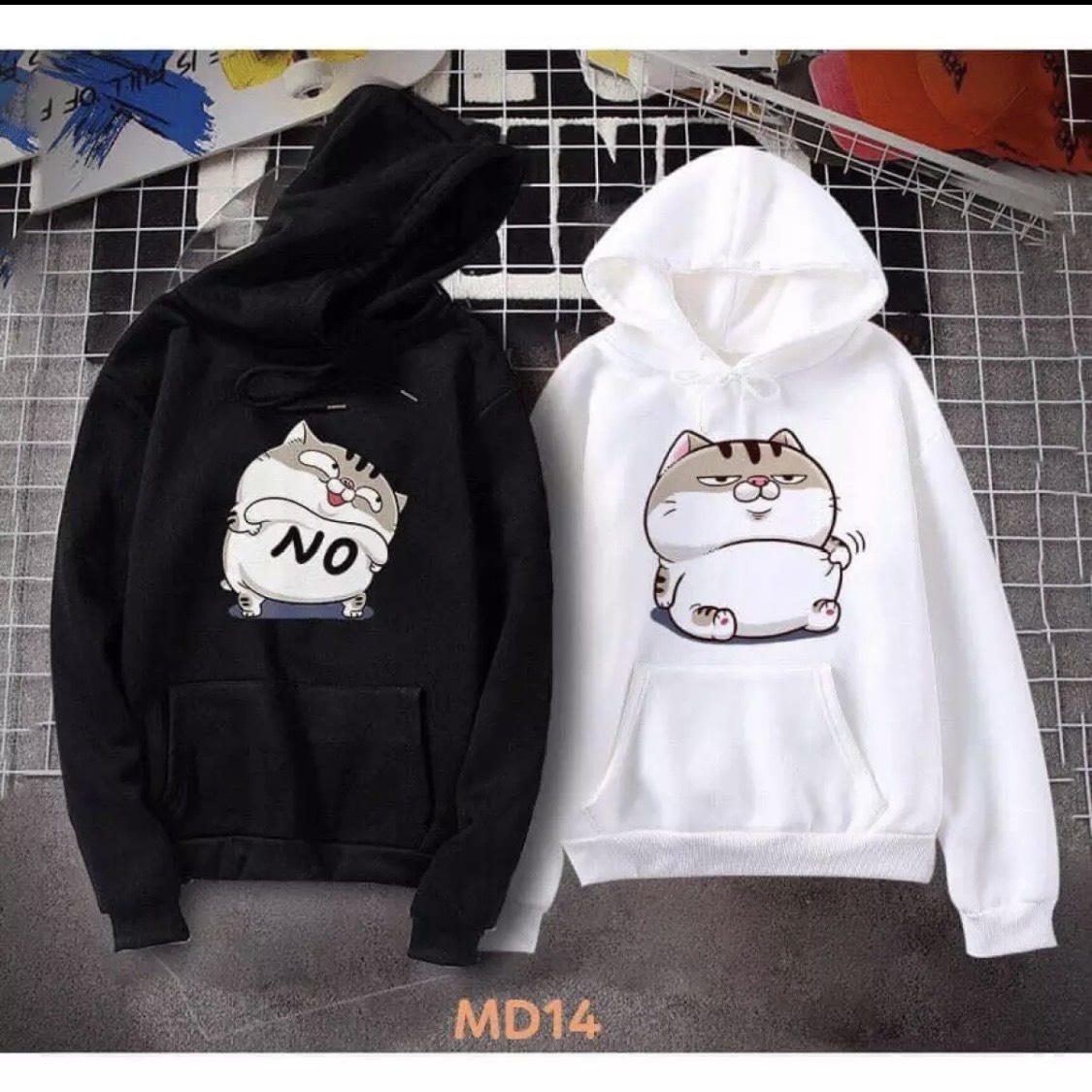 SÉT ÁO ĐÔI SWEATER , HOODIES IN HÌNH CỰC CHẤT ĐẸP CHO NAM NỮ