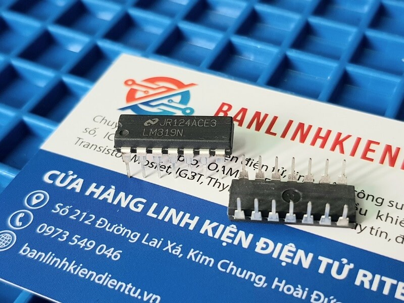 Lm319n lm319 ic opamp dip-14