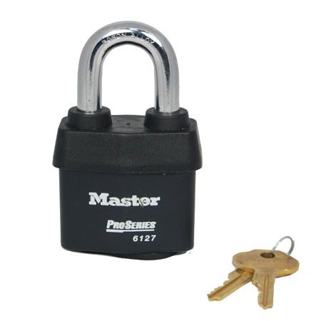 Ổ khóa chống cắt master lock 6127 d thân thép dòng proseries - mitishop