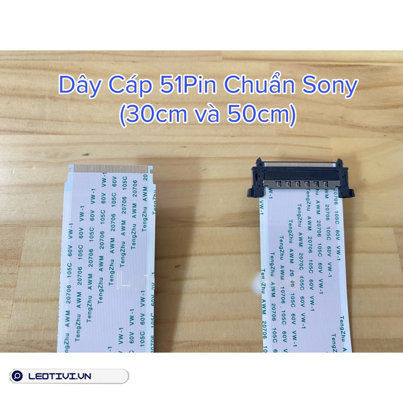 Sợi dây cáp 2 đầu ldvs 51pin chuẩn sony - 30cm và 50cm