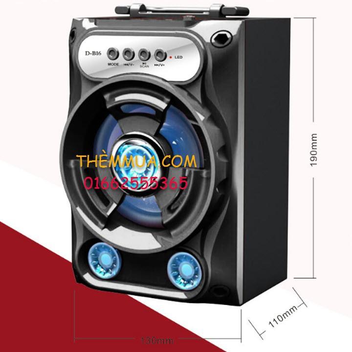 Loa blue tooth xách tay, loa bluetooth thùng mini