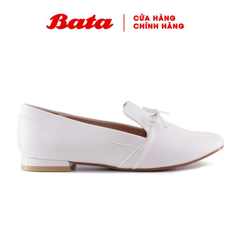 Giày mọi nữ màu trắng bata 551-1121