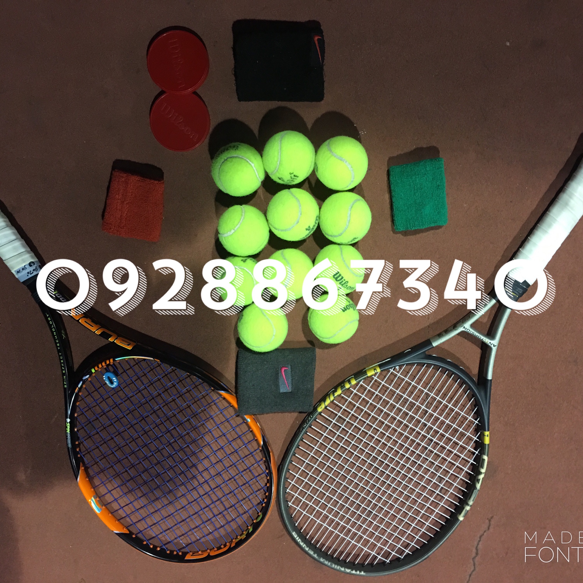 bóng tennis tập luyện các hãng