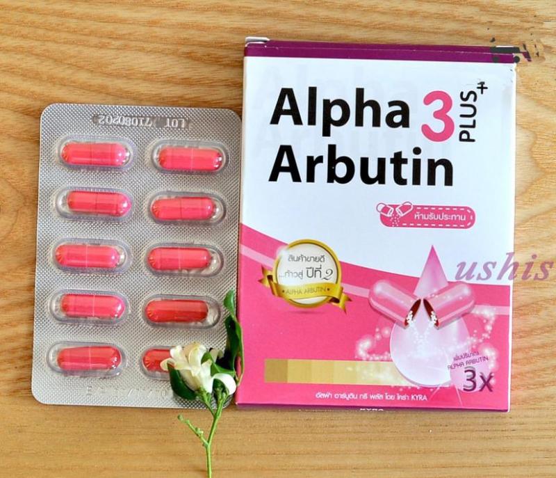 Viên Kích Trắng Alpha Arbutin 3 Plus