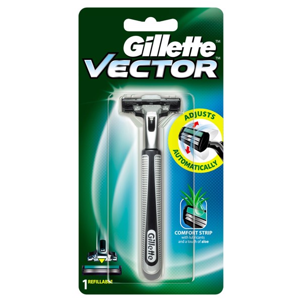 Bàn cạo râu Gillette Vector