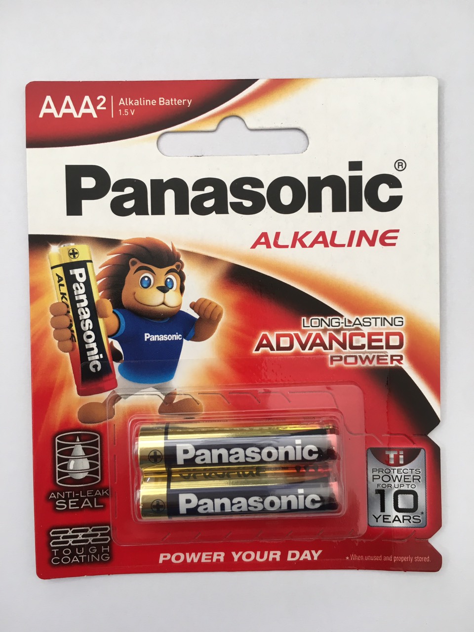 Pin aaa 1.5v alkaline panasonic lr03t/2b