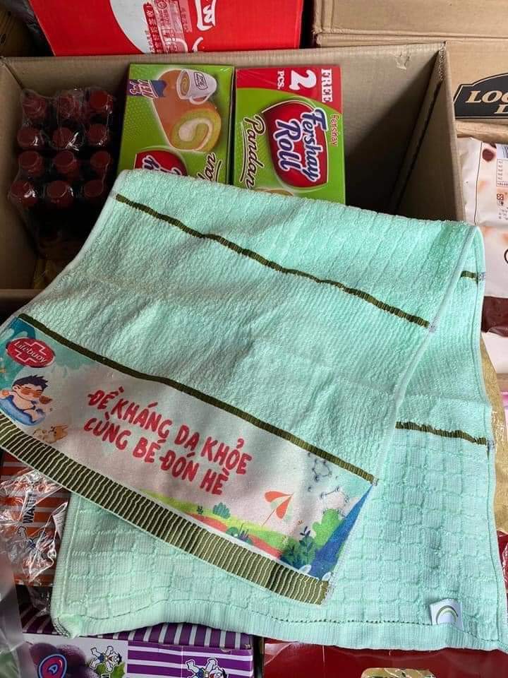 (HÀNG KHUYẾN MÃI )Combo 2 KHĂN TẮM LIFEBUOY 34X75CM KM