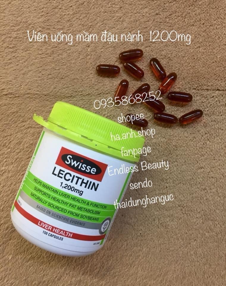 Swisse lecithin 1200mg 300 viên