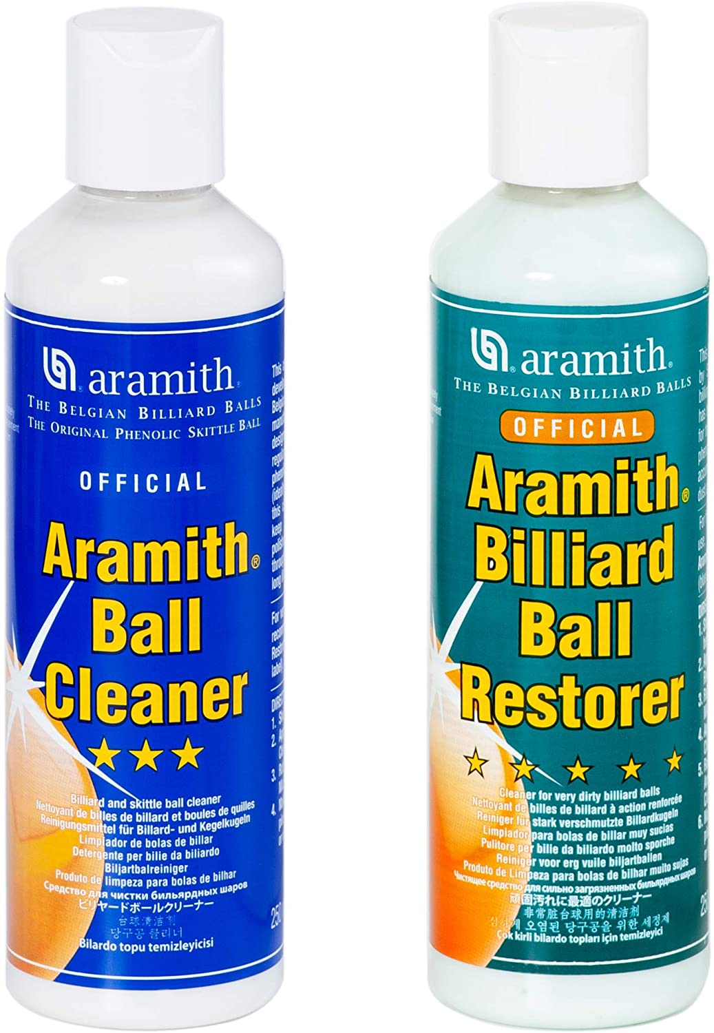 Dung dịch phục hồi và bóng bida Aramith nhập khẩu Bỉ