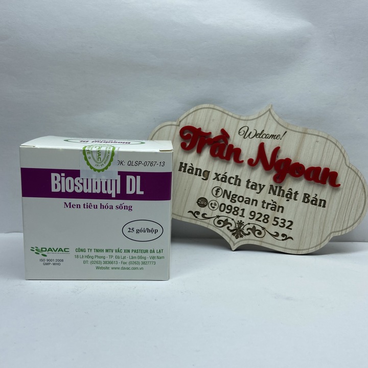 Men Tiêu Hóa Biosubtyl DL - Hộp 25 Gói