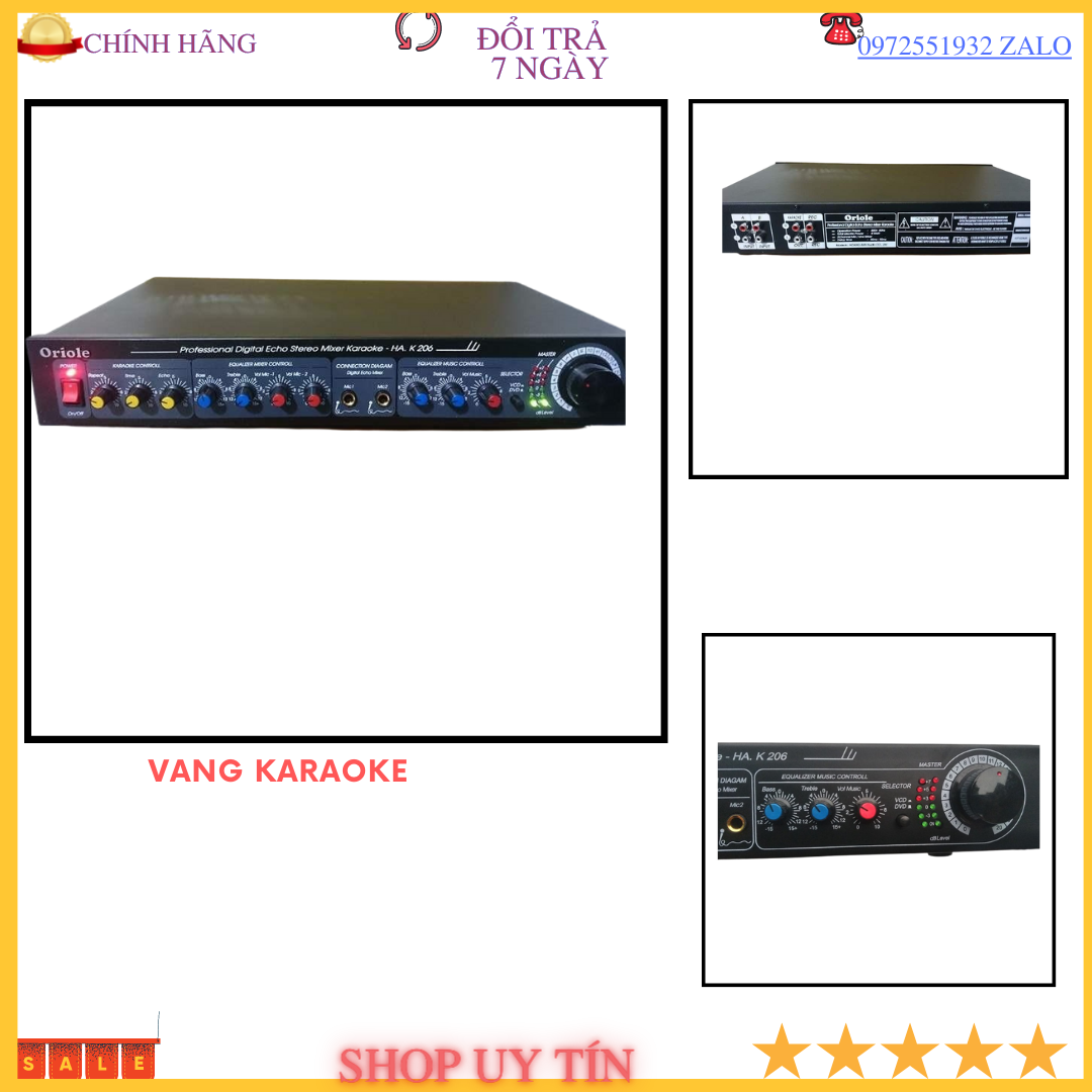 Vang K206 hát karaoke hàng đẹp giá rất phù hợp  ĐIIỆN TÍN AUDIO