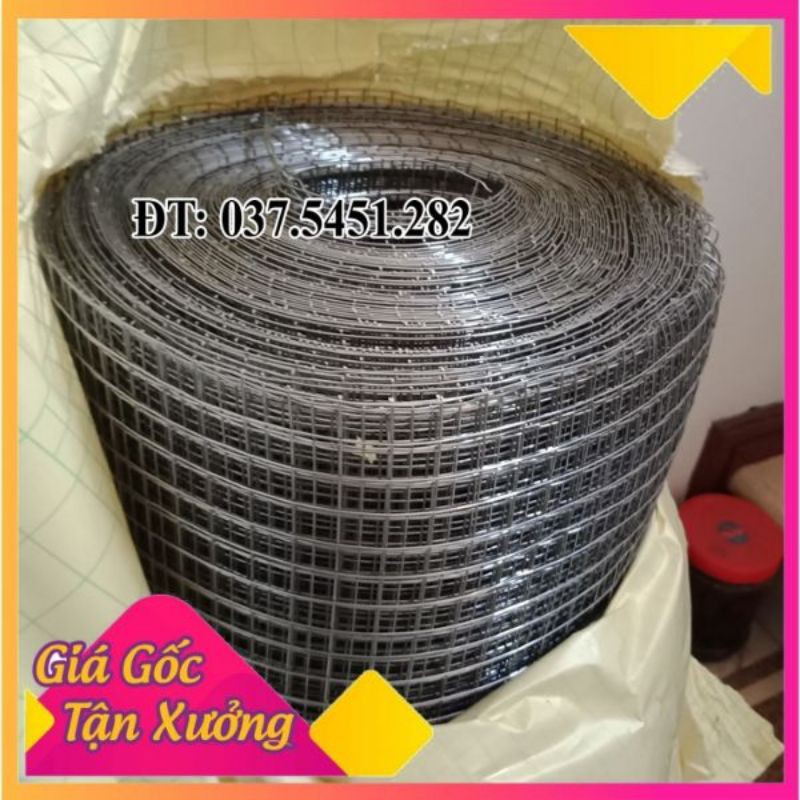 Combo 10m lưới hàn inox 304 ô vuông 1cm _ lưới làm avi