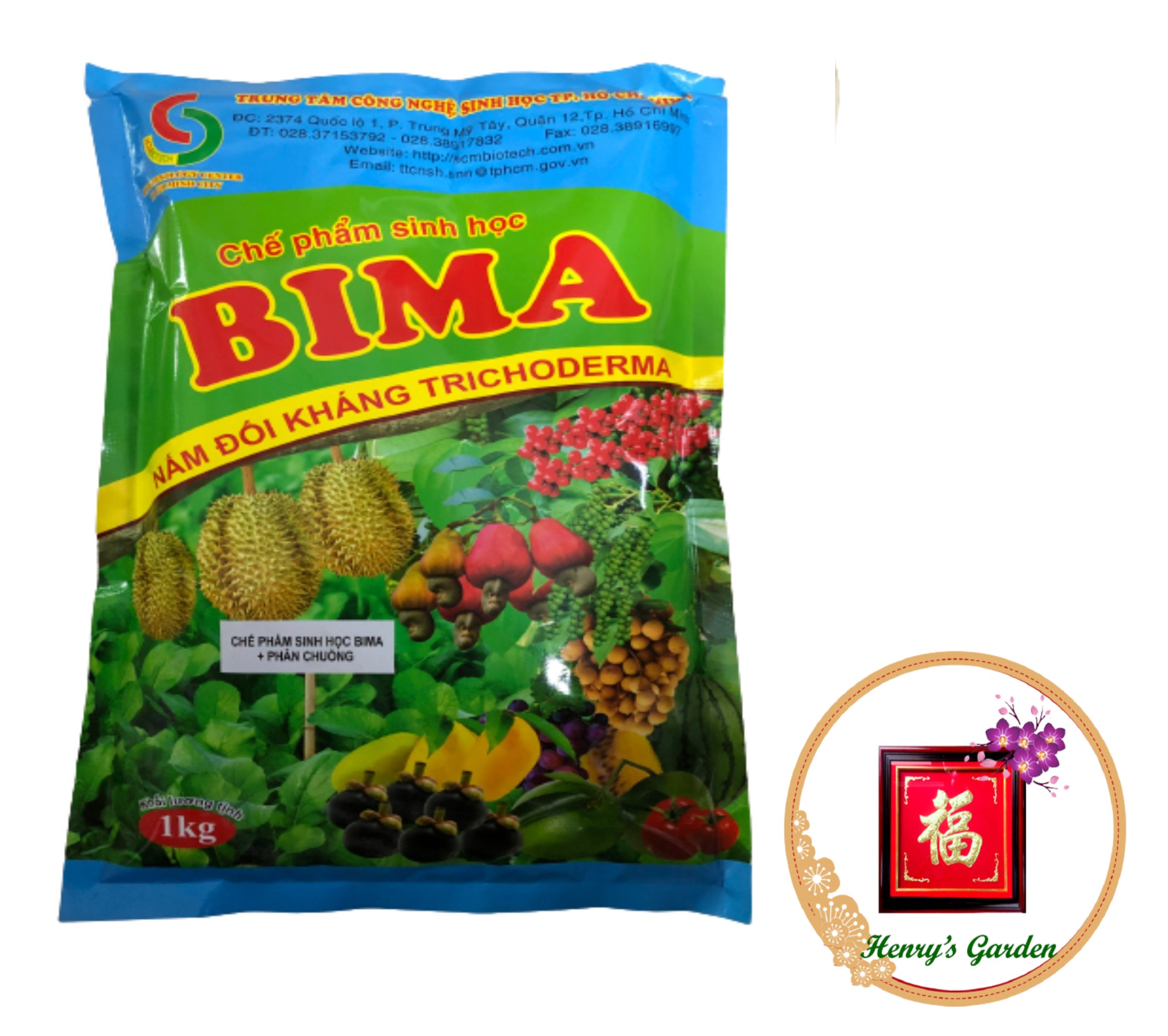 Phân Bón Chế Phẩm Sinh Học Trichoderma - Bima - #126A# 1kg