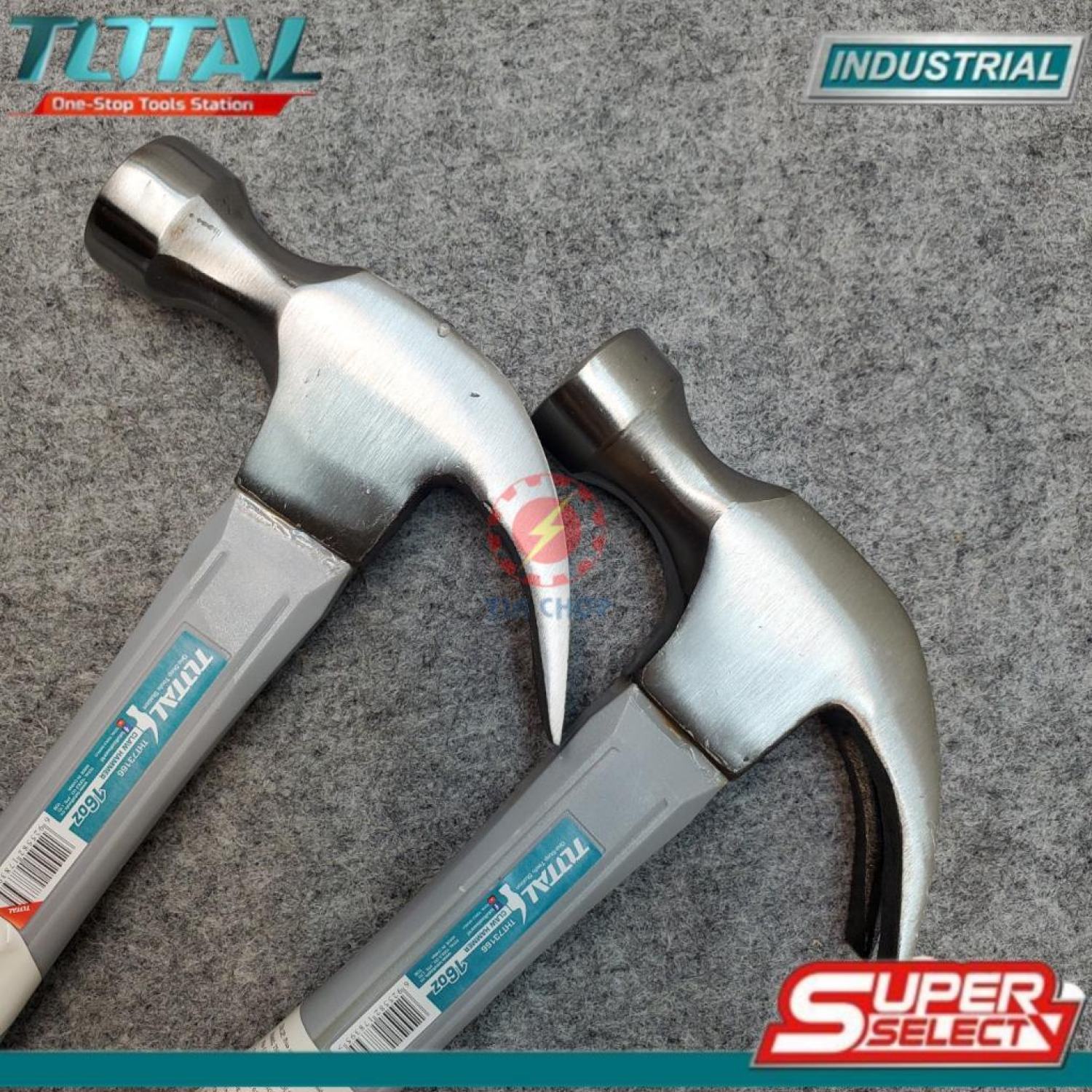 Búa nhổ đinh Total THT7386 - 220G, THT73166 - 450G