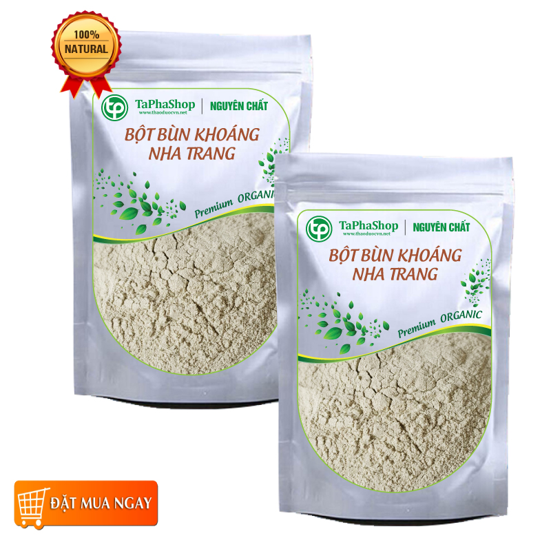 Bột bùn khoáng Nha Trang nguyên chất 500g