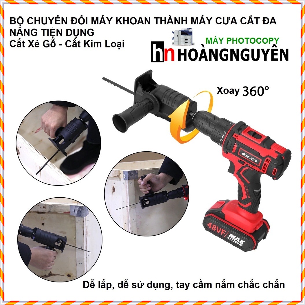 Bộ chuyển đổi máy khoan thành máy cưa