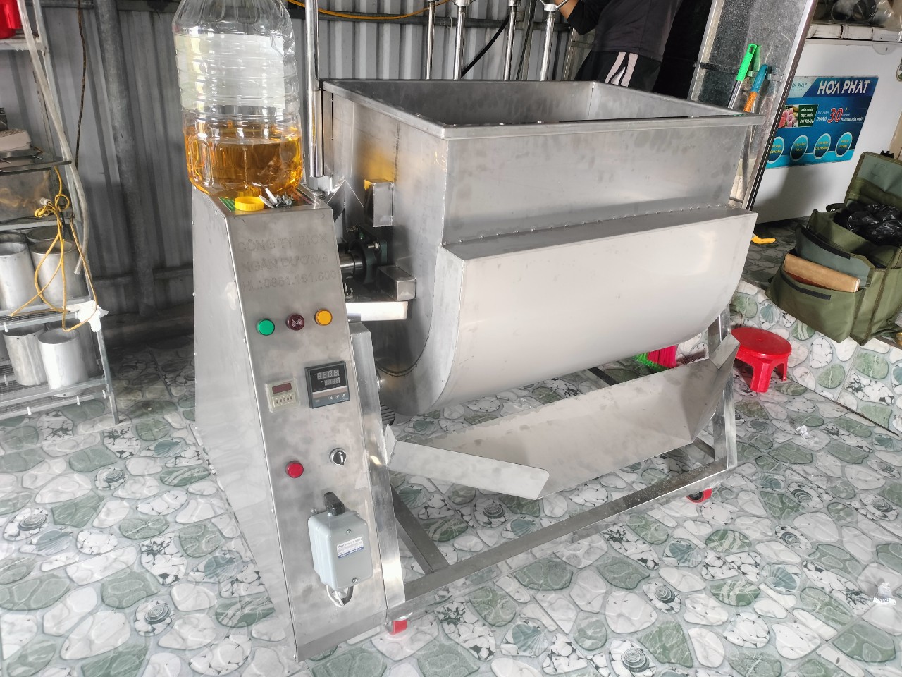 MÁY XÀO GIÒ XÀO BẰNG ĐIỆN CÔNG SUẤT 50kg/MẺ