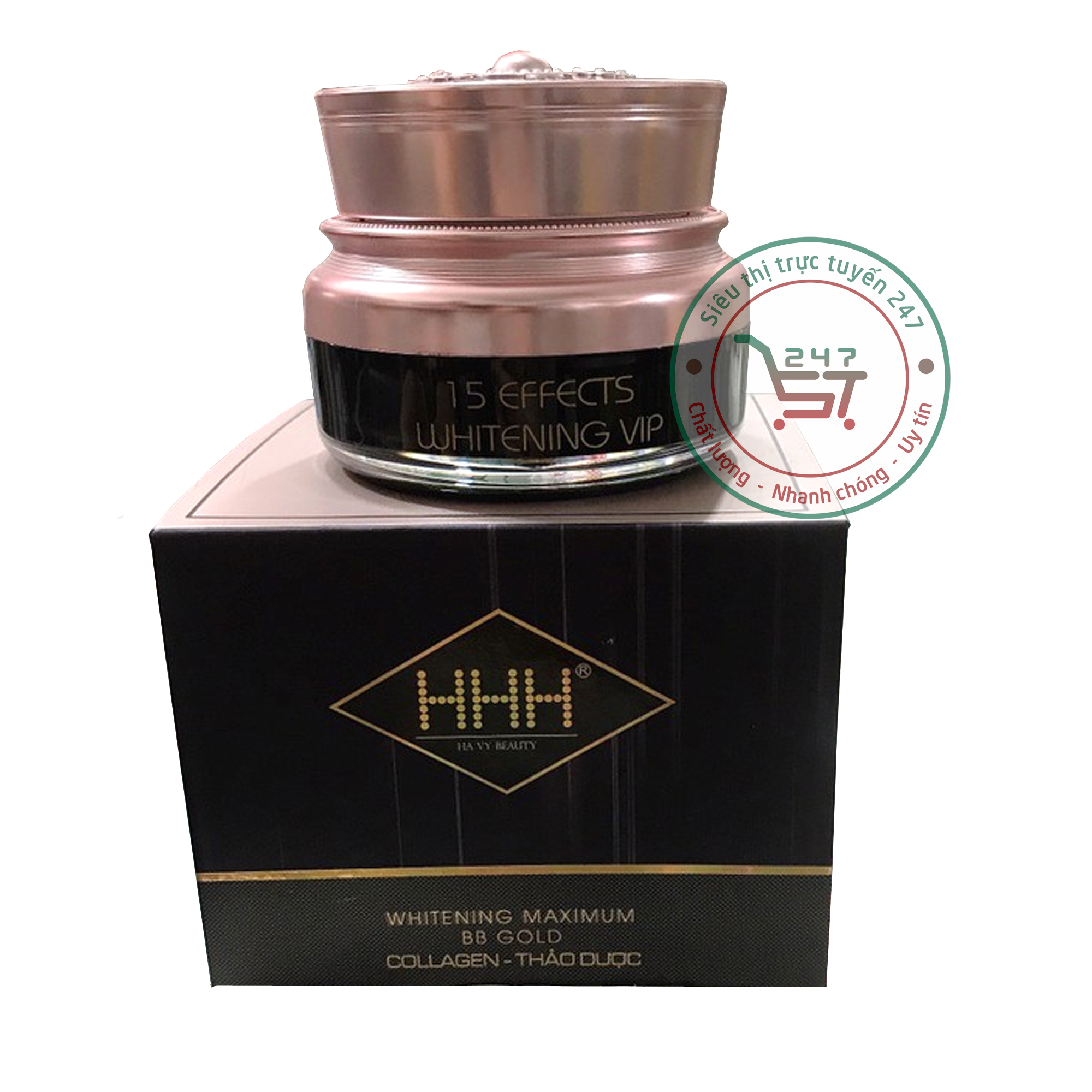 Kem trắng da đa chức năng collagen thảo dược HHH 50g chăm sóc da hiệu quả