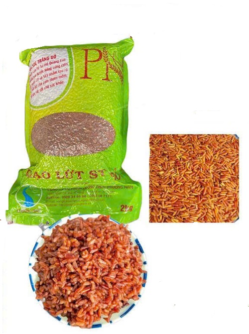Gạo lứt đỏ Sóc Trăng Ông Cua 2kg