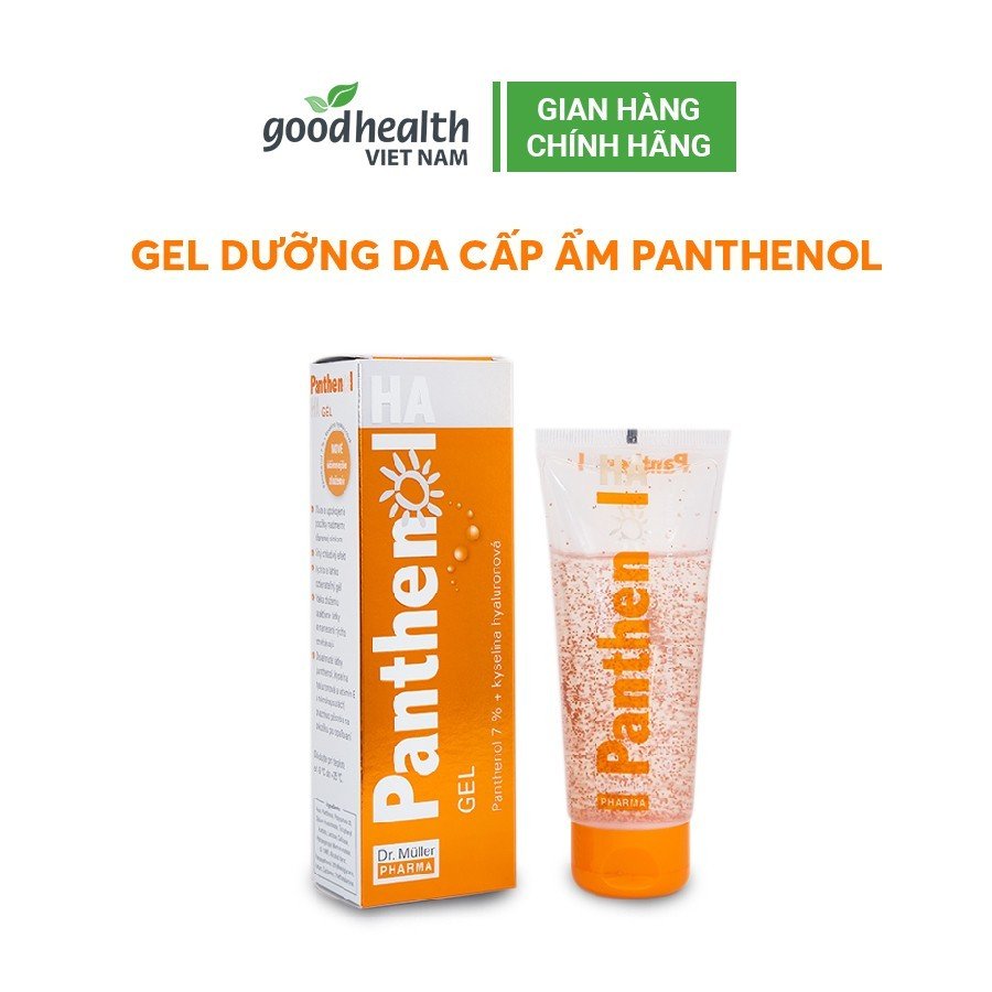 Gel dưỡng ẩm da Panthenol B5 7% bổ sung HA