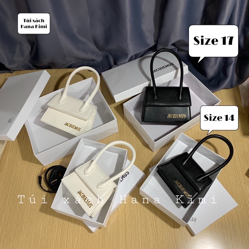 Túi đeo chéo nữ jacquemus size 14- size 17