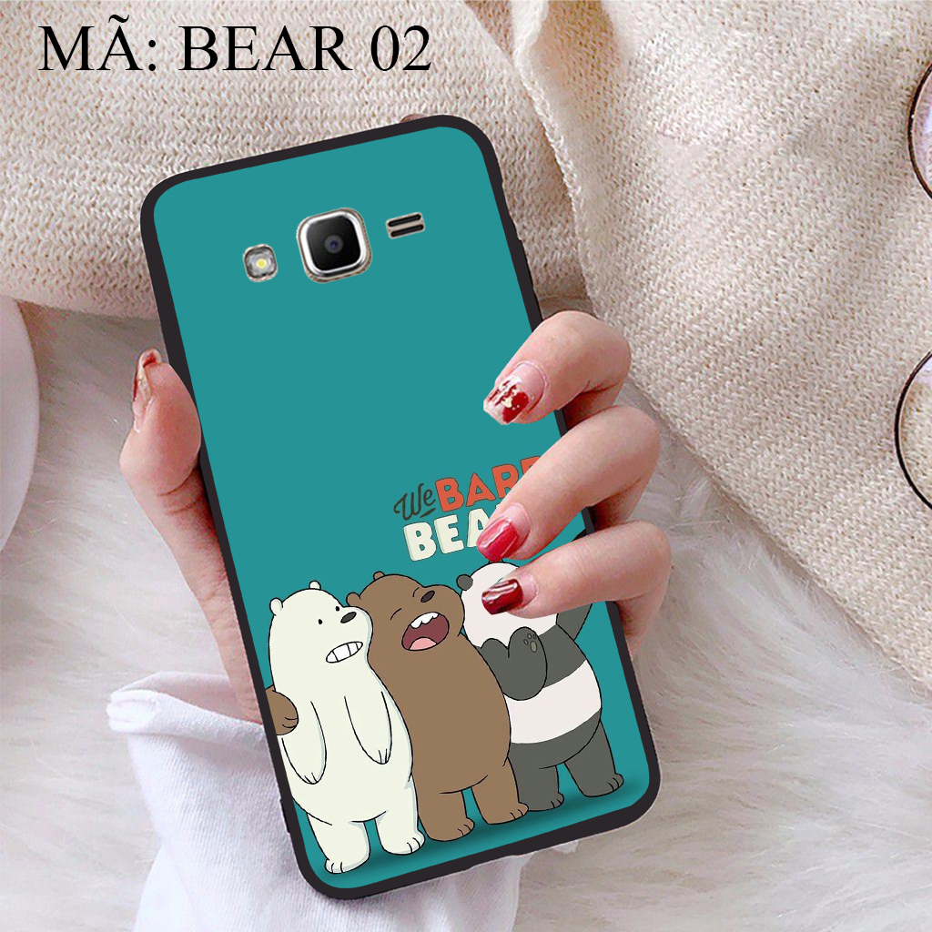 Ốp lưng Samsung J2 Prime viền dẻo TPU BST Chúng ta là Gấu