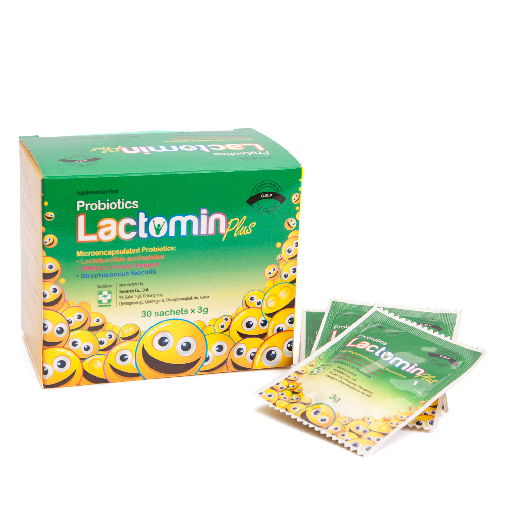 Lợi Khuẩn Probiotics Lactomin Plus hộp 30 Gói