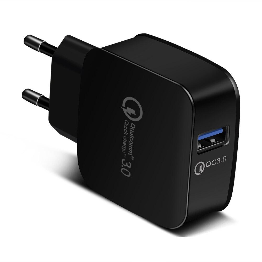 Cốc sạc nhanh 1 cổng alphatech qualcomm quick charge 3.0 ca12 công suất tối đa 18w