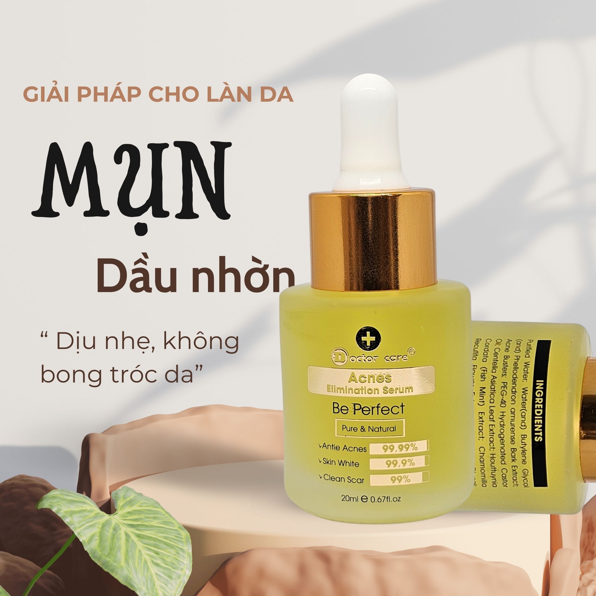 SERUM  Mụn  TRANG DA DOCTOR CARE-SERUM  Mụn DAU DEN DOCTOR CARE