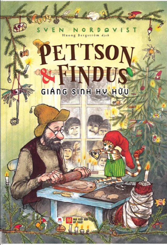 Sách - pettson & findus - giáng sinh hi hữu