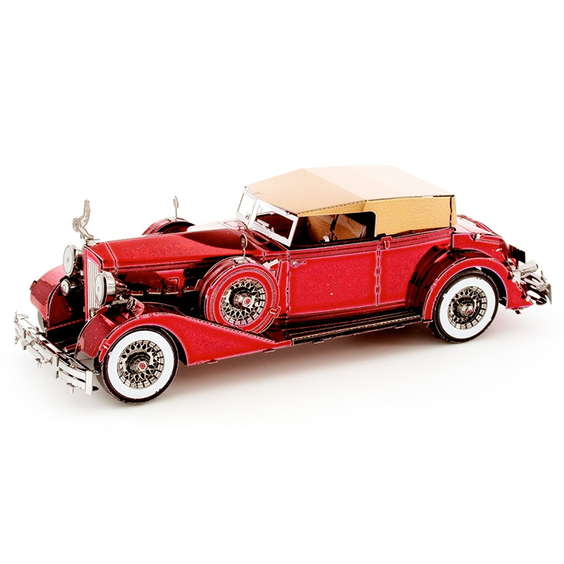 Mô hình thép 3D tự ráp mẫu xe cổ 1934 packard