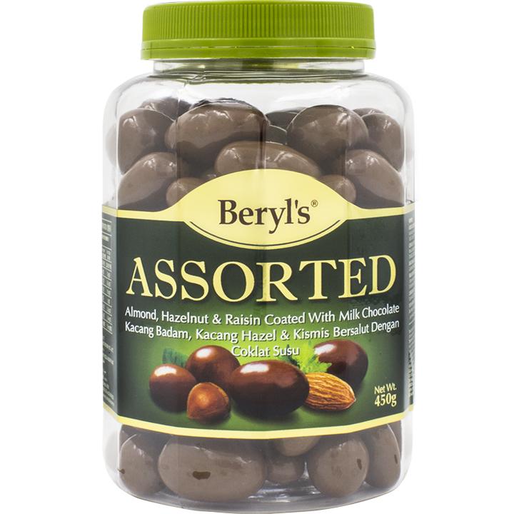 Beryl's Assortment Milk Chocolate 450g - Socola trứng 3 trong 1
