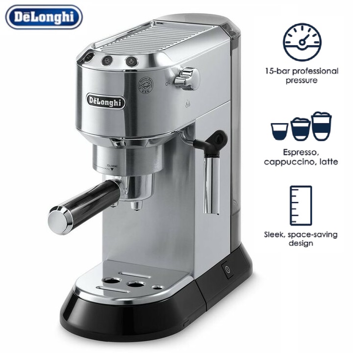 Máy pha cà phê chuyên dụng thương hiệu cao cấp delonghi ec685.m - công suất: 1300w - công suất: 1300w - hàng nhập khẩu chính hãng