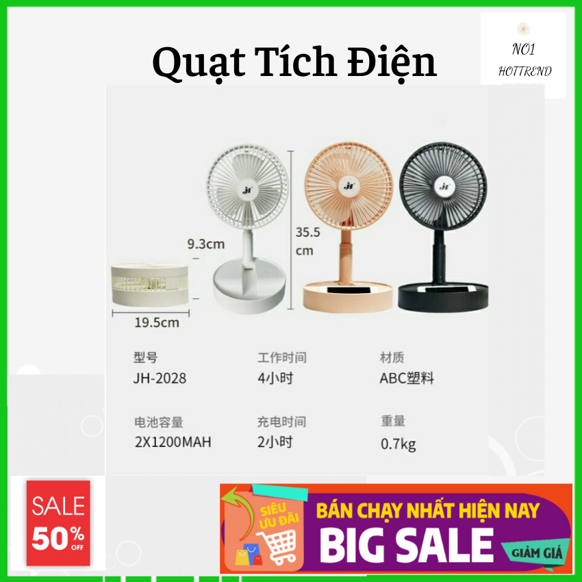 [ RẺ VÔ ĐỐI ] Quạt Điện Mini, Quạt  Tích Điện , Quạt Điều Hòa JH2028, , Quạt 12v, Để Bàn Nhỏ Gọn Xoay 360 Độ Cực Mát, An Toàn Cho Trẻ Nhỏ,  Dung Lượng 7400 mAh, Sử Dụng 5-7 giờ. Bảo Hành 12 Tháng toàn quốc, Lỗi 1 Đổi.