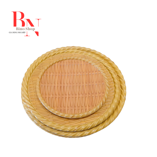 [HCM]Đĩa Nhựa Giả Mây Giả Mẹt Tre Nhiều Size