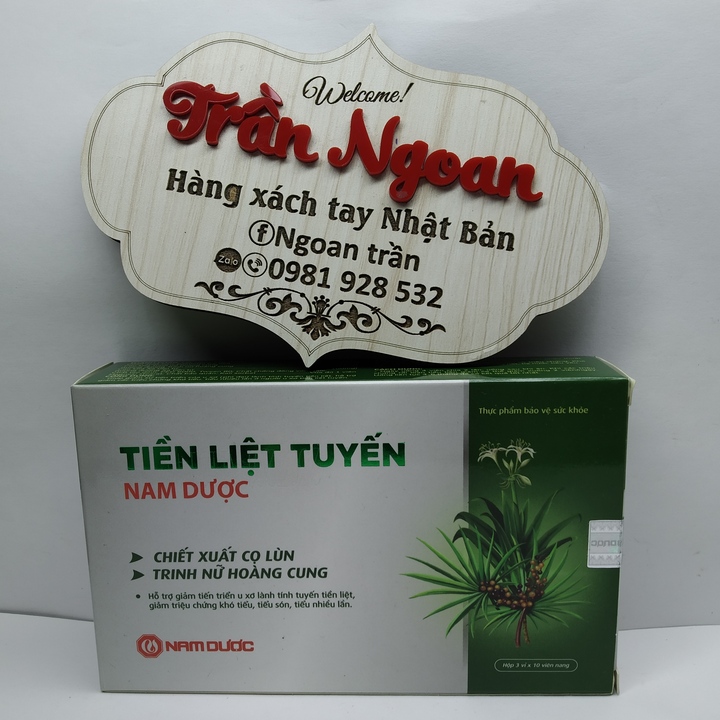 Tiền liệt tuyến nam dược - hộp 30 viên