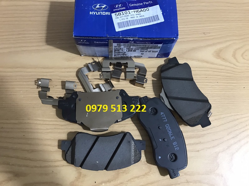 Má phanh trước Hyundai Accent 2018