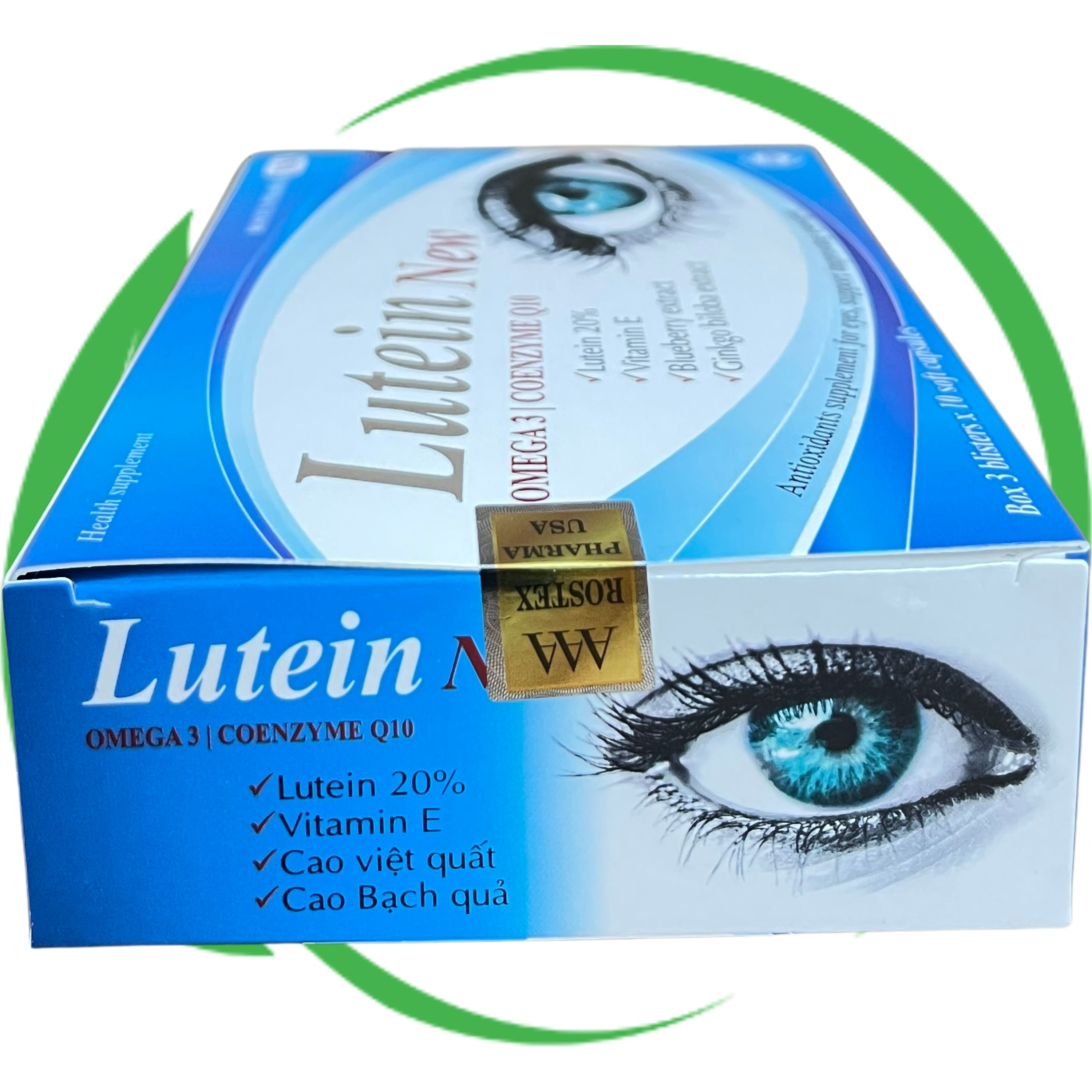 Viên bổ mắt LUTEIN NEW tăng cường thị lực – Hộp 30 viên